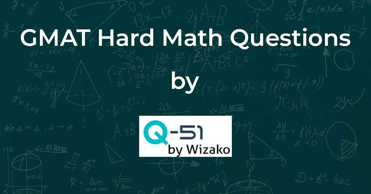 【保障できる】 GMAT Wizako. by Q-51 Hard GMAT Free Questions. Practice Math 語学・辞書・学習参考書